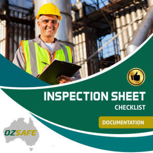 Inspection Sheet Checklist