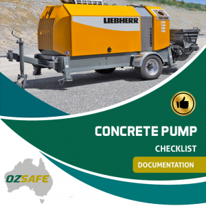 Concrete Pump Checklist